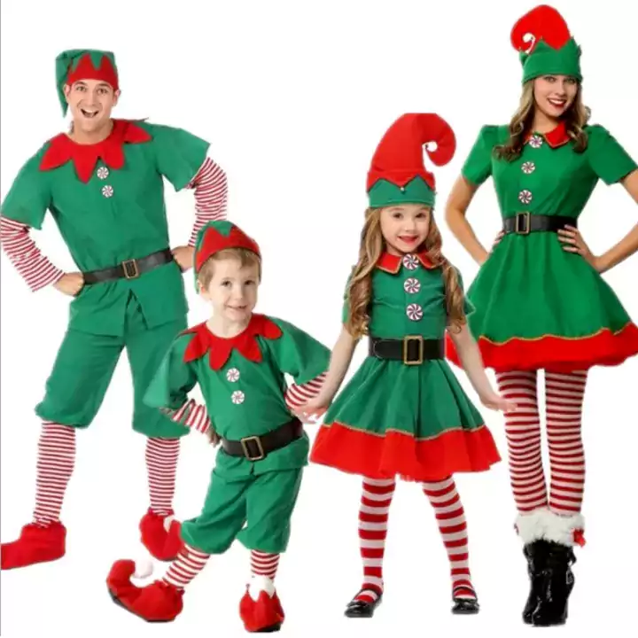 santa clause costume for families