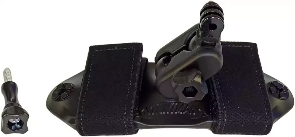Stuntman pack action camera body mount