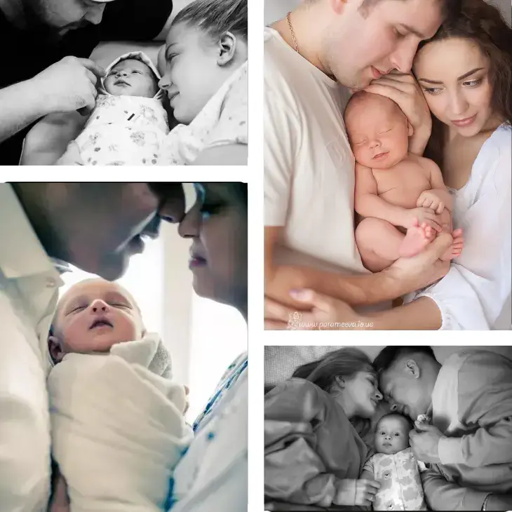 Triangle Loves of newborn photo, newborn photoshoot ideas