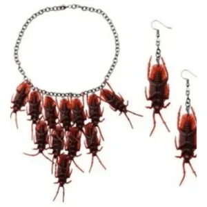 cockroach ugly jewelry set