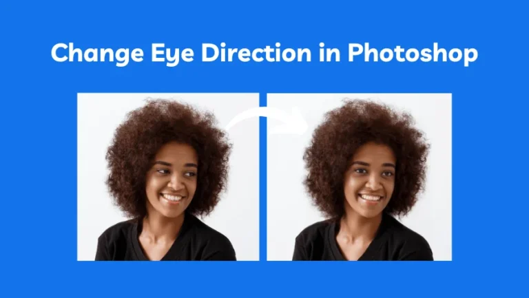 how to change eye direction in photoshop