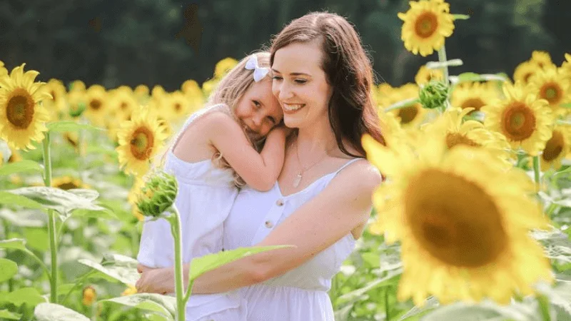 Within A Sunflower Field