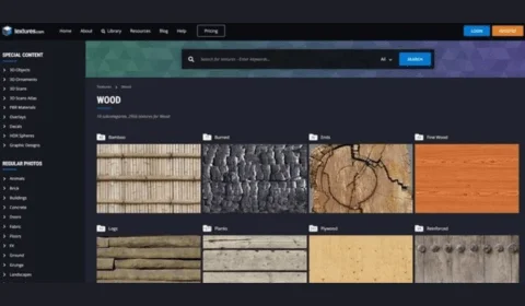 free wood textures site