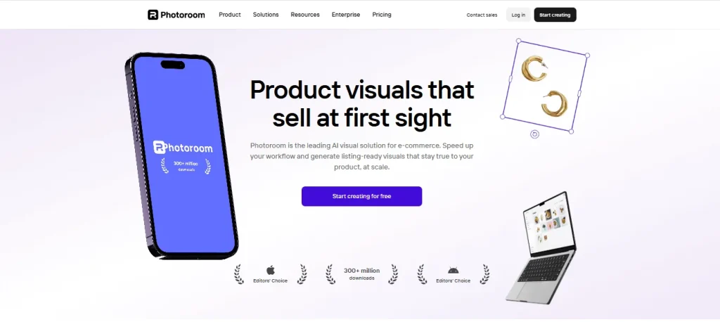 AI background removal tool interface for Windows