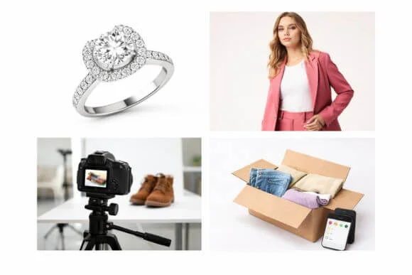 industries that use clipping path services such as ecommerce jewelry and fashion