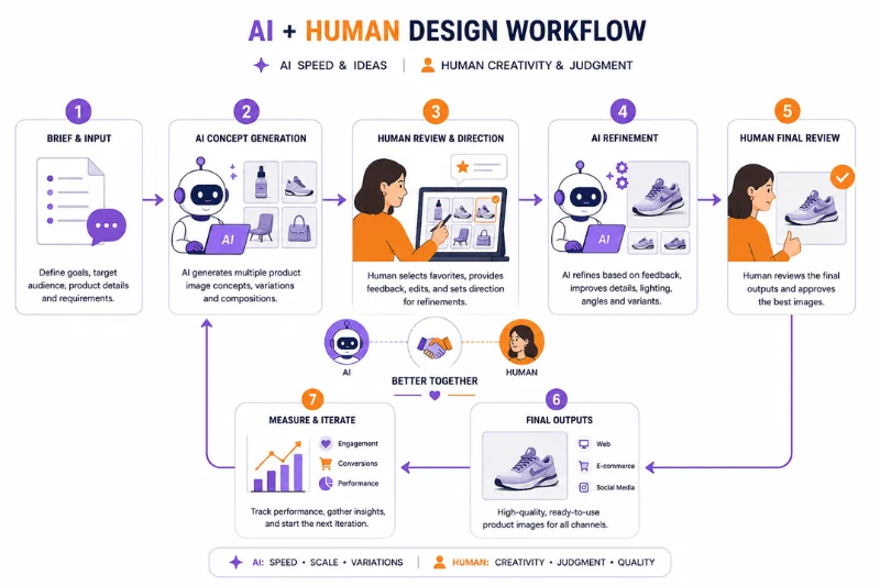 AI and professional service hybrid workflow