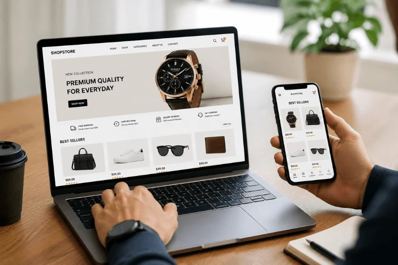 High-quality product images for modern eCommerce businesses and online marketing