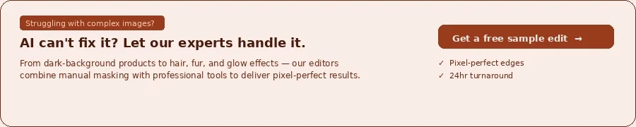 Professional clipping path service for complex images AI tools cannot handle