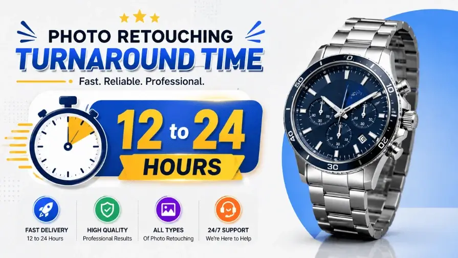photo retouching turnaround time