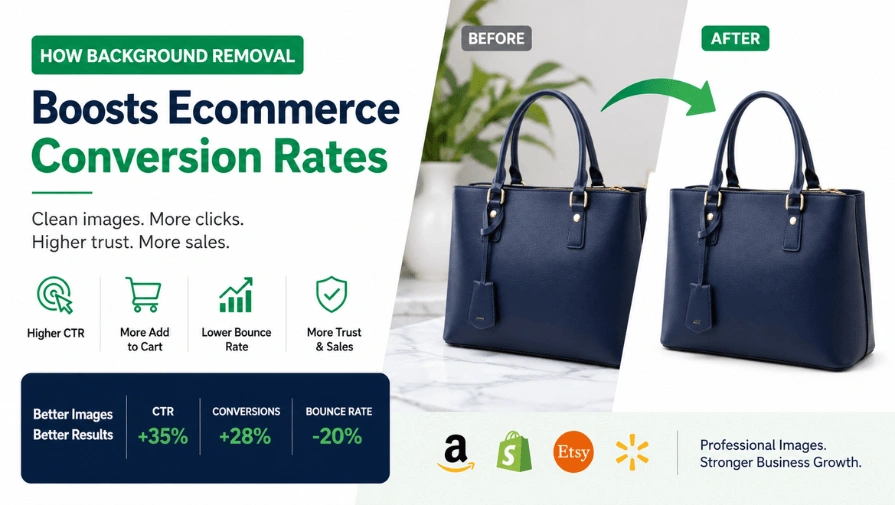 How Background Removal Boosts Ecommerce Conversion Rates