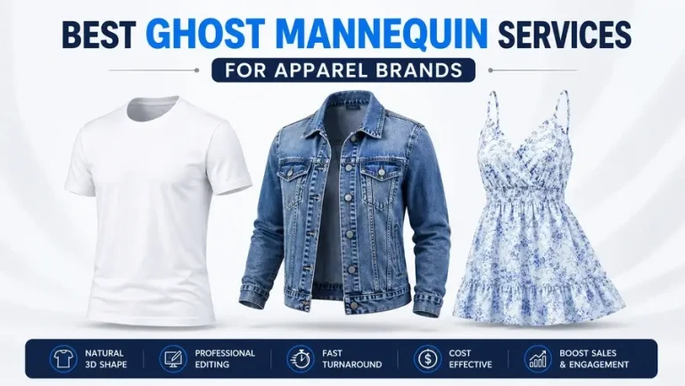 Invisible mannequin effect on a folded dress shirt