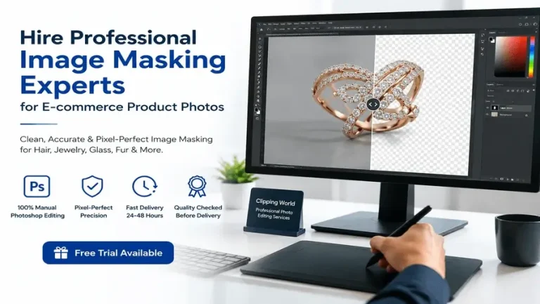 Hire professional image masking experts for clean e-commerce product photos