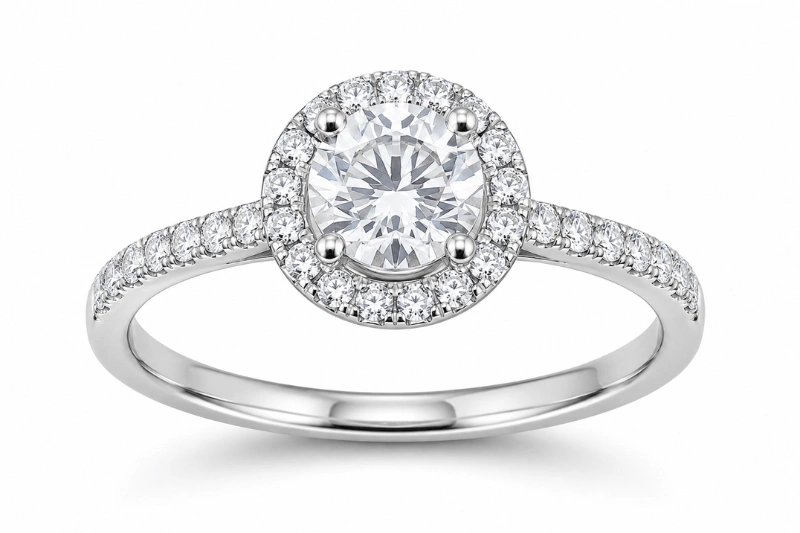 Professionally edited jewelry product images with consistent clean backgrounds